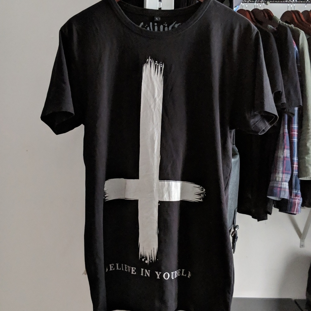 Unisex Anti Life "Believe In Yourself" Graphic Tee
